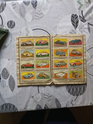 Album antiguo de coches Autos al Dia