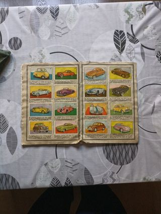 Album antiguo de coches Autos al Dia