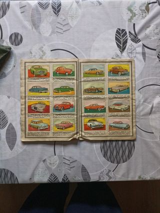 Album antiguo de coches Autos al Dia
