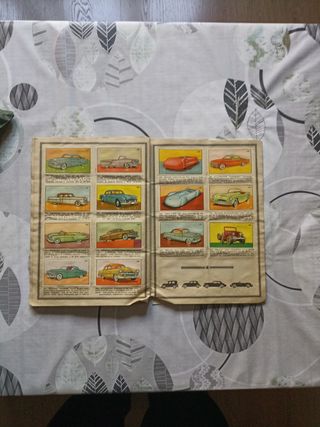 Album antiguo de coches Autos al Dia