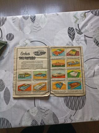 Album antiguo de coches Autos al Dia