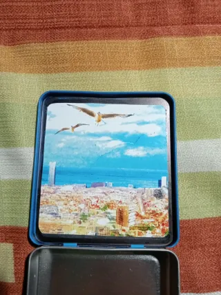 EXTREMODURO CAJA METÁLICA PITILLERA ARTESANAL