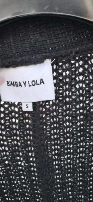 Cárdigan Bimba & Lola Negro Talla Única