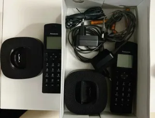 Teléfonos Inalámbricos Panasonic Negro KX-TGC31