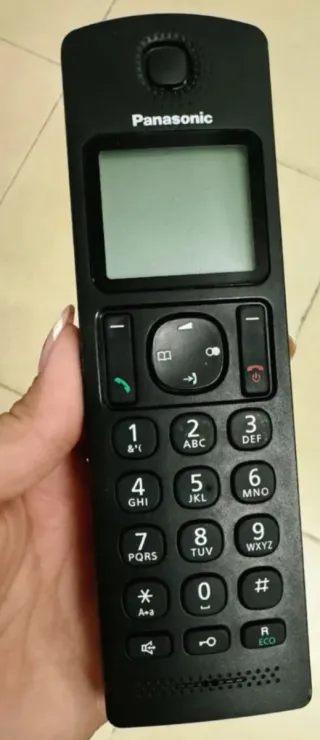 Teléfonos Inalámbricos Panasonic Negro KX-TGC31