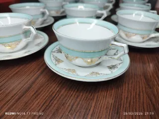 ANTIGUO JUEGO DE CAFE JAGER  AÑOS 40-50