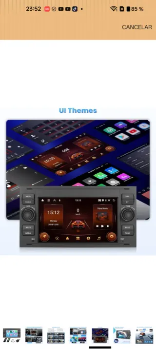 Radio Android para Ford