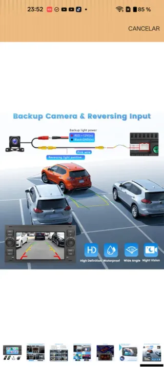 Radio Android para Ford