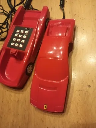 Telefono Ferrari Vintage Anni 80 Rosso
