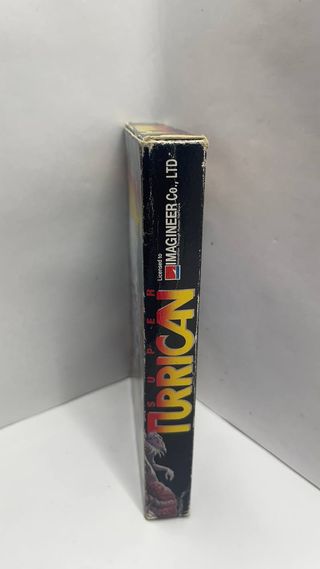 Super Turrican NES Cartucho y Caja