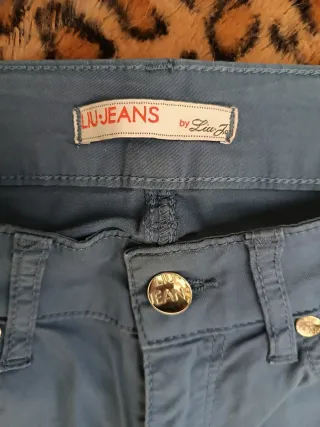 Pantaloni Liu Jo azzurri donna