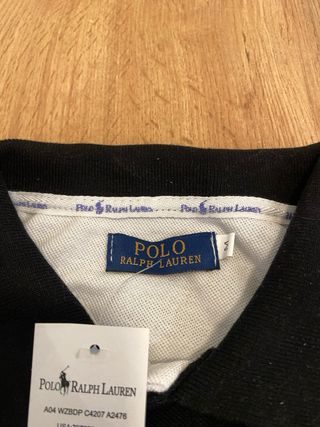 Polo Ralph Lauren Negro Talla M