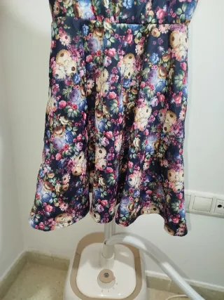 Vestido flores tirantes Talla XS/S Elástico