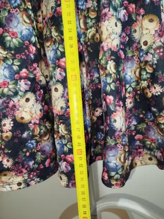 Vestido flores tirantes Talla XS/S Elástico