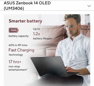 Asus Zenbook 14 OLED UM3406H