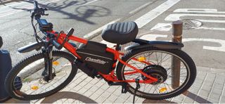 Bicicleta Eléctrica ChamRider Roja