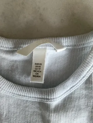 Camiseta H&M Mujer Talla XS/34