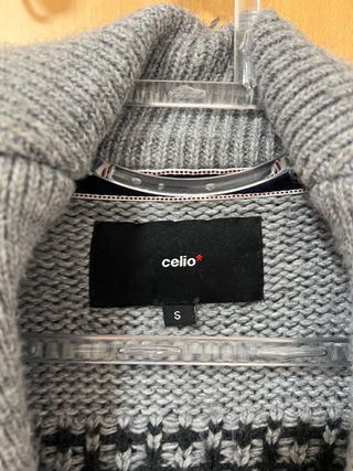 Jersey Celio gris con estampado