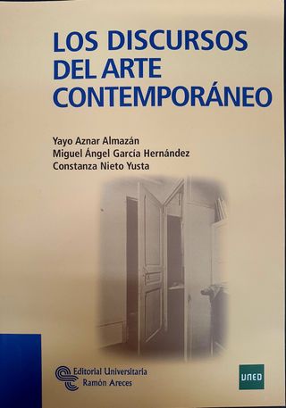 Los discursos del arte contemporáneo, UNED