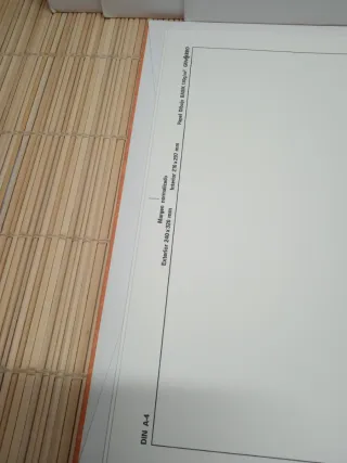 Lote 1 Lápiz Dibujo H + 4Carpetas Hojas Dibujo A4+