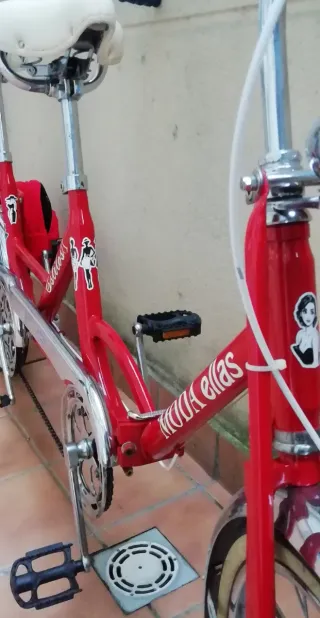 Bicicleta clásica plegable  Tándem GRAZIELLA