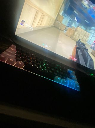 Teclado Gaming Membrana Negro y Blanco Marca: HKSO