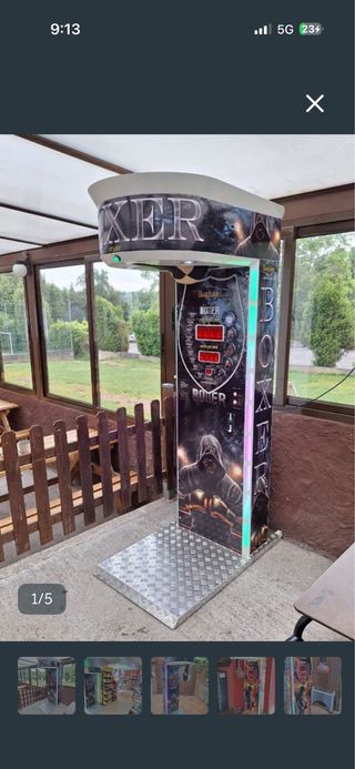 Máquina de Boxeo Champion Boxer Profesional