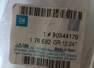 Moldura Portón Opel Astra G