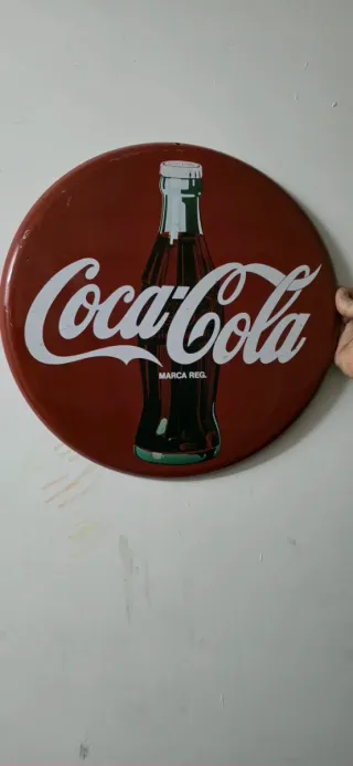 Chapa Coca Cola Vintage Redonda