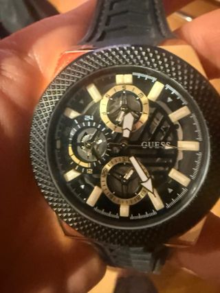 Reloj Guess GW0577G2 Negro y Dorado