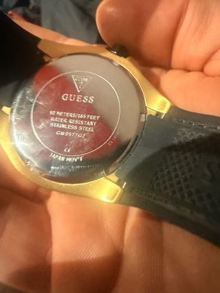 Reloj Guess GW0577G2 Negro y Dorado