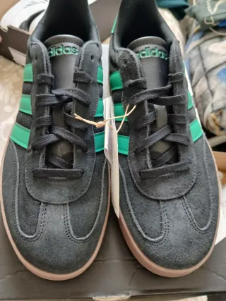 Zapatillas Adidas Hombre Negras y Verdes