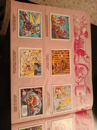 Álbum cromos completo Los Porqués de Calculín