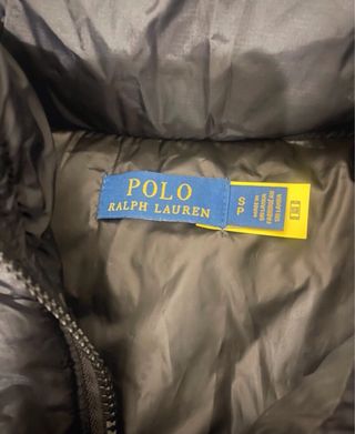 Chaqueta Polo Ralph Lauren Negra con Capucha