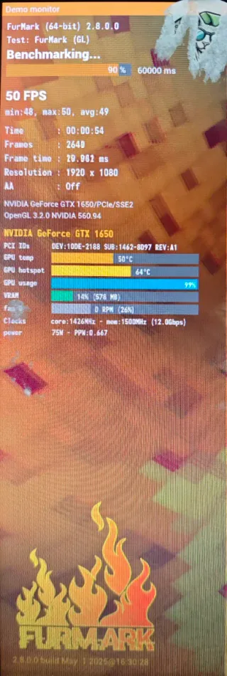 GTX 1650 4GB + 12 MESES GARANTÍA | REBU / USADO