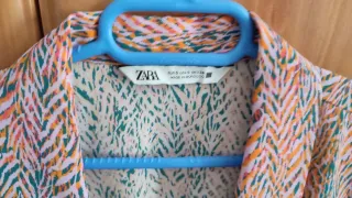 Blusa Zara Talla XS Estampada