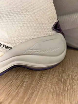 Tênis Bota Emporio Armani Usados Uma Vez