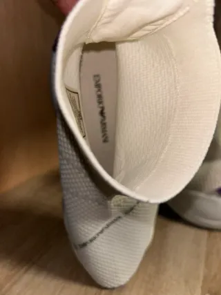 Tênis Bota Emporio Armani Usados Uma Vez