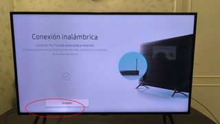 TV Samsung SMART 43" 4K (CON PEQUEÑA TARA)