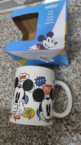 Tazas Disney: Mickey, Frozen, Princesas. 6€