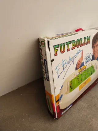 Futbolín eléctrico CHICOS Butragueño años 80