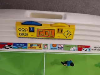 Futbolín eléctrico CHICOS Butragueño años 80