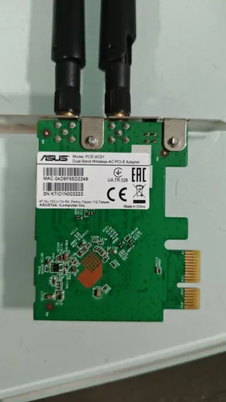 Adaptador WiFi ASUS PCE-AC51 Dual-Band