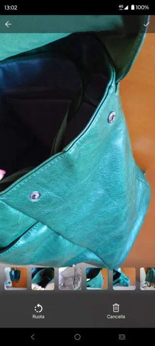 Zaino donna Tommasini verde