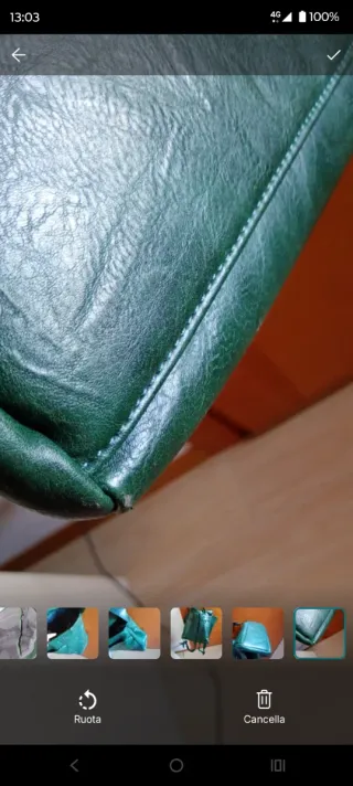 Zaino donna Tommasini verde