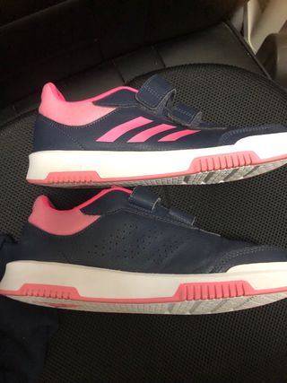 Scarpe da ginnastica bambina Adidas blu rosa