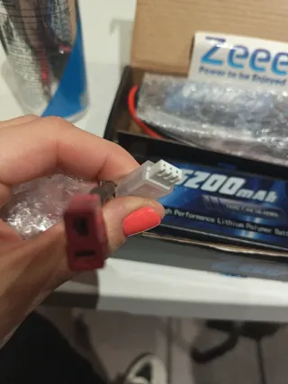 2 Baterías Zeee LiPo 5200 mAh 100c 7.4V RC