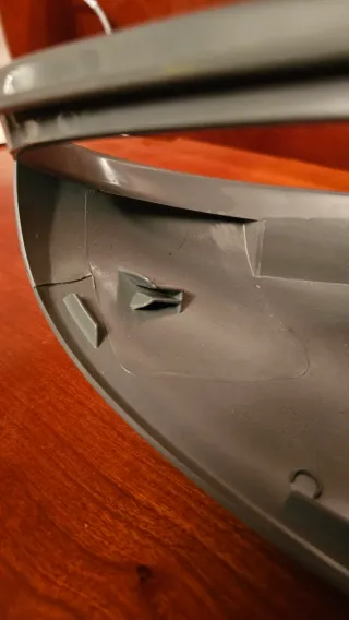 Tapa espejo retrovisor Golf 5 Gris