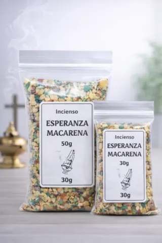 Incenso Esperanza Macarena 50g e 30g