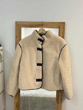 Cazadora borreguito Green Coast beige